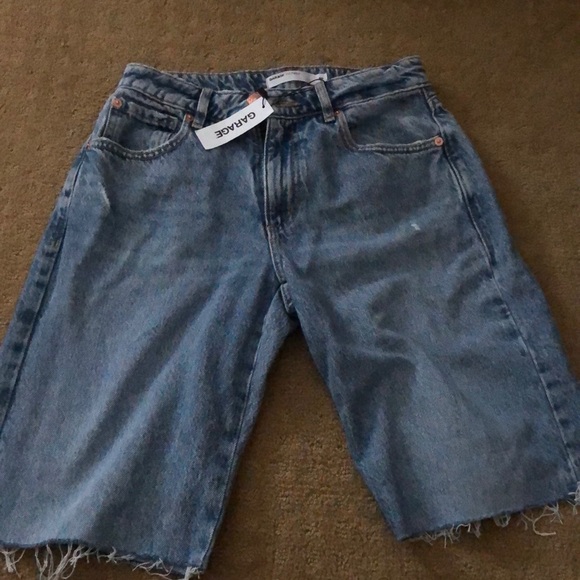 Denim jorts from Garage - Picture 1 of 6